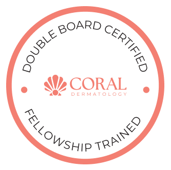 coral badge